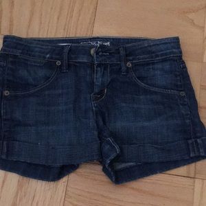 Hudson Jeans blue denim shorts size 25